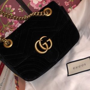 Gucci Marmont Velvet Shoulder bag